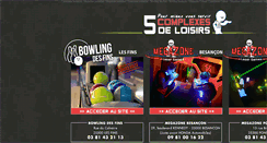 Desktop Screenshot of lasergame-besancon.com